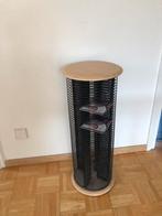 CD/DVD Toren - Metaal en Hout, Huis en Inrichting, Woonaccessoires | Cd- en Dvd-rekken, Ophalen, 75 tot 150 discs, Zo goed als nieuw