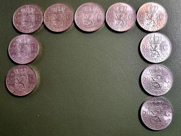 10 zilv. rijksdaalders, Kon. Juliana, jaren '60 beschikbaar voor biedingen