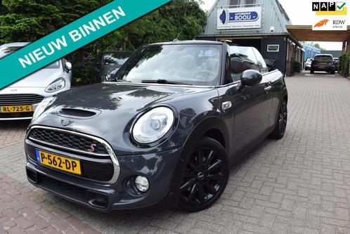 Mini Mini Cabrio 2.0 Cooper S Chili 192PK Serious Business A, Auto's, Mini, Bedrijf, Te koop, Cabrio, ABS, Achteruitrijcamera