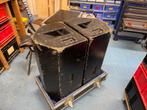 15" floor monitoren met versterker, Ophalen, Gebruikt, 500 tot 1000 watt, Monitor(versterker)