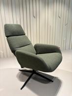 Montel ergo plus fauteuil + voetenbank, Ophalen, Stof