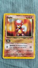 Magby pokemon card kaart, Ophalen of Verzenden, Gebruikt, Losse kaart