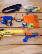 Nerf Blasters en Accessoires - Compleet Pakket, Ophalen of Verzenden, Gebruikt, Jongen of Meisje