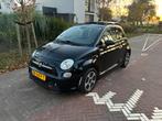 Fiat 500e • Zwart • Bomvol • schuifkanteldak • PDC • Leder, Auto's, Automaat, Zwart, 4 stoelen, Zwart