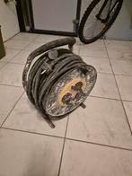 Kabel haspel 230v, Ophalen, Gebruikt, Kabel of Snoer