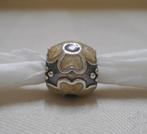 Zilveren Pandora bedel Daisy Bloem met geel Emaille nr.1582, Verzenden, Pandora, Zo goed als nieuw, 1 bedel