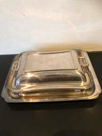 Serveerschaal verzilverd, Antiek en Kunst, Ophalen, Zilver