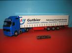 Gutbier  VOLVO  FH-12  met oplegger  AWM, Ophalen of Verzenden, Zo goed als nieuw, Bus of Vrachtwagen, Herpa