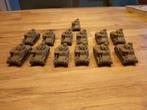 M3 Lee tanks, flames of war, 11 stuks, Gebruikt, Figuurtje(s), Ophalen of Verzenden, Historisch