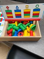 Schroefie ontwikkelingsspel vanaf 3/4 jaar, Kinderen en Baby's, Speelgoed | Educatief en Creatief, Ophalen, Zo goed als nieuw