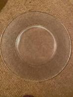 Glazen Schaal - Vintage Look, Schaal, Rond, Ophalen of Verzenden, Glas