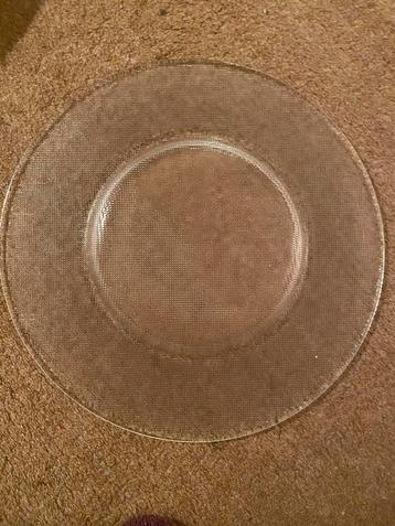 Glazen Schaal - Vintage Look beschikbaar voor biedingen