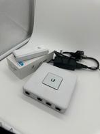 Ubiquiti UniFi Security Gateway - Router met cloud key., Computers en Software, Routers en Modems, Ophalen of Verzenden, Zo goed als nieuw