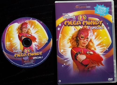 DVD - Mega Mindy - Uit het Dagboek Special - Studio 100 K3, Cd's en Dvd's, Dvd's | Kinderen en Jeugd, Zo goed als nieuw, Film