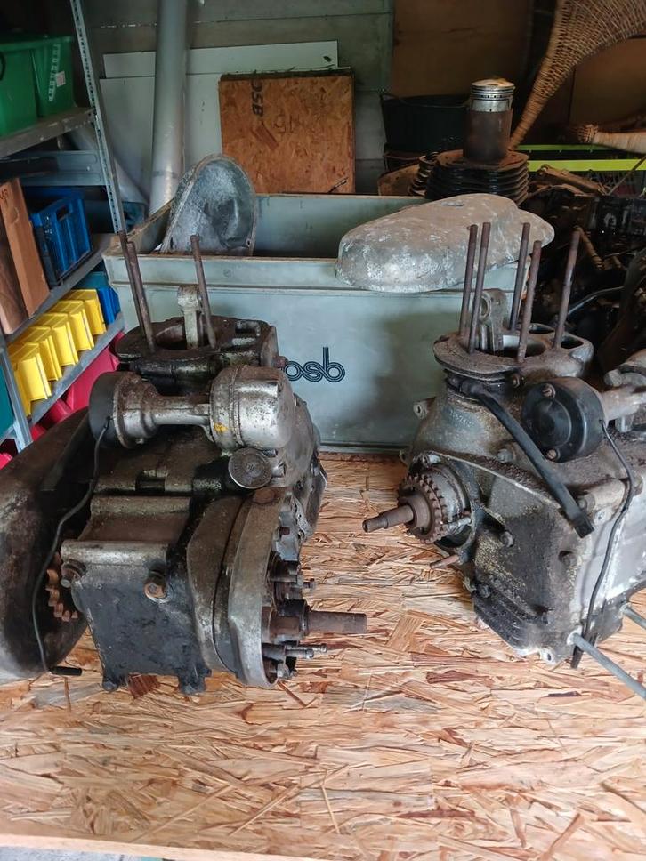 Diverse oldtimer motorblokken, Motoren, Onderdelen | Oldtimers, Gebruikt, Ophalen