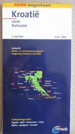Wegenkaart ANWB Kroatië en Dalmatië, Ophalen of Verzenden, Europa, ANWB