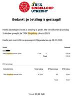 Singelloop Utrecht – 10 km startbewijs wave 1 (9:00), Tickets en Kaartjes, Eén persoon