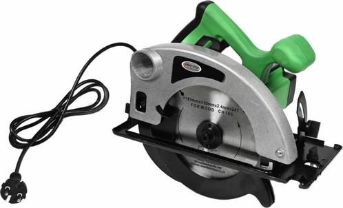 Handcirkelzaag - 1200 Watt - Ø 185 mm Zaagblad, Doe-het-zelf en Verbouw, Gereedschap | Handgereedschap, Nieuw, Ophalen of Verzenden