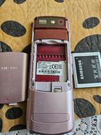 Samsung c3050mooi en werkende  sim.vrij met oplader en 2 nie, Ophalen, Zwart