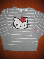 Grijze Hello Kitty trui, 86/92, H+M, Ophalen of Verzenden, Zo goed als nieuw, Meisje, Truitje of Vestje
