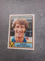 Panini sticker Voetbal 84. Speler Sjaak den Bakker DS'79., Verzenden, Zo goed als nieuw, Sticker