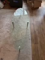 Stijlvolle salontafel, Gebruikt, 100 tot 150 cm, Glas, Minder dan 50 cm