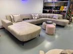 Luxe Velvet Teddy Ubank Jordy 210x380x240cm Beige Sand NIEUW, Info@oosterbaanwonen.nl, Venus 31 8448CE Heerenveen, Nieuw, Ophalen of Verzenden
