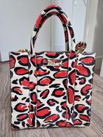 ESSENTIEL Antwerp Handtas - oranje/rood panter print, Sieraden, Tassen en Uiterlijk, Ophalen of Verzenden, Zo goed als nieuw, Rood