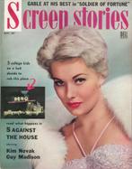 Kim Novak cover Screen Stories - 1955 - overdruk, Verzamelen, Posters, Nieuw, Rechthoekig Staand, Film en Tv, Verzenden