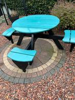 Picknick tafel, Tuin en Terras, Picknicktafels, Ophalen of Verzenden, Zo goed als nieuw, Rechthoekig, Hout