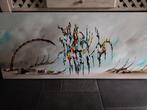 Schilderij van schilder Gena, Antiek en Kunst, Ophalen of Verzenden