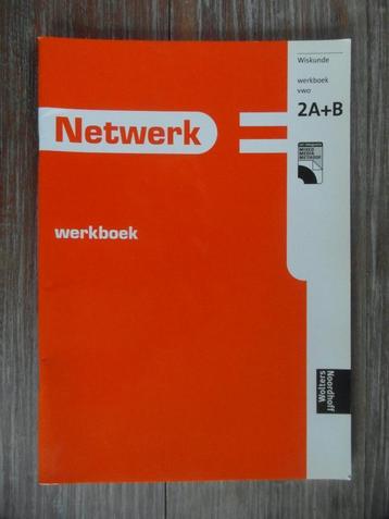 Netwerk /Wiskunde 2a/b vwo / deel Werkboek - NIEUW. beschikbaar voor biedingen