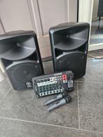 Yamaha stagepas geluidsinstallatie Sennheiser, Overige merken, Subwoofer, Ophalen of Verzenden, Zo goed als nieuw