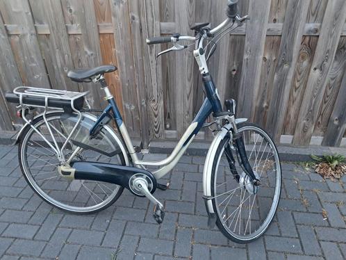 Gazelle Elektrische Fiets - Gebruikt, Fietsen en Brommers, Elektrische fietsen, Gebruikt, Gazelle, 51 tot 55 cm, 30 tot 50 km per accu