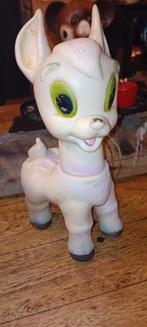 Vintage Rubberen Speelgoed Hertje jugasa, Verzamelen, Ophalen of Verzenden, Gebruikt