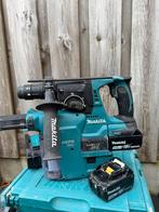 Makita DHR 243 klopboormachine 18 volt met filter, Doe-het-zelf en Verbouw, Gereedschap | Boormachines, Ophalen of Verzenden, Gebruikt