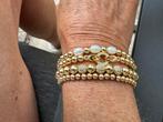 Goldfilled kralen armbanden, Sieraden, Tassen en Uiterlijk, Armbanden, Ophalen of Verzenden, Nieuw