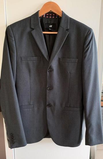 Donkergrijs colbert heren H&M maat 46 beschikbaar voor biedingen