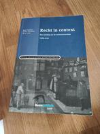 A.M.P. Gaakeer - Recht in context, Ophalen of Verzenden, Zo goed als nieuw, A.M.P. Gaakeer; H.S. Taekema; M.A. Loth