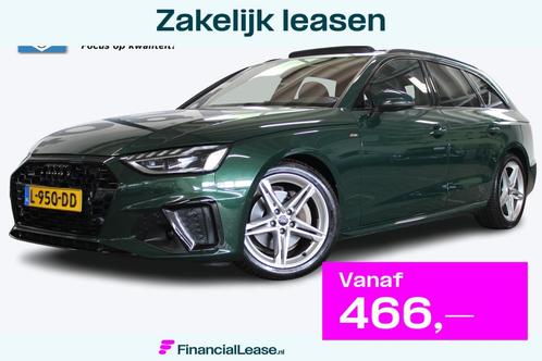 Audi A4 Avant 40 TFSI quattro S-line | Incl. 12 maanden gara, Auto's, Audi, Bedrijf, Lease, Financial lease, A4, 360° camera, ABS