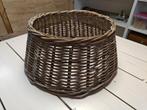Mooie Rieten Rotan Mand om kerstboom in te zetten h=26 b=60, Mand, Rond, Ophalen of Verzenden, Zo goed als nieuw