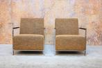 ZGAN! 2 terrakleurige stoffen Harvink Alowa design fauteuils, Harvink, Harvink, Design, 75 tot 100 cm