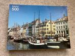puzzel 500 stukjes, haven Kopenhagen, Ophalen of Verzenden, 500 t/m 1500 stukjes, Gebruikt, Legpuzzel