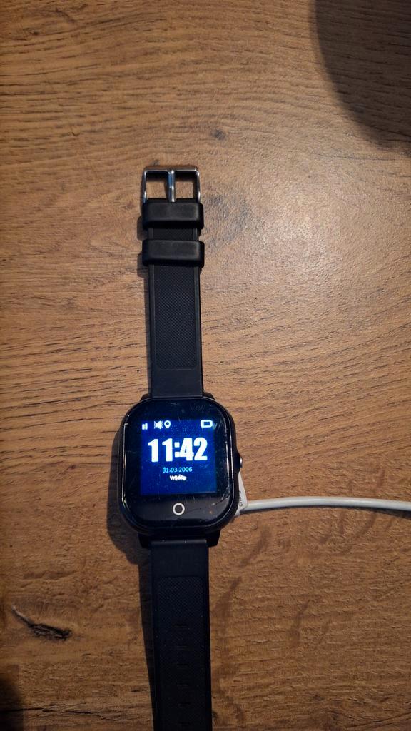 One2track Kinderhorloge, Sieraden, Tassen en Uiterlijk, Smartwatches, Gebruikt, Android, Zwart, Afstand, GPS, Stappen, Waterdicht