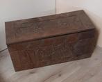 Oude afrikaanse opbergkist, Ophalen, Minder dan 50 cm, Gebruikt, 50 tot 100 cm