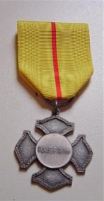 Oude medaille met lint  F.N.E.F.D.Lg, Overige materialen, Ophalen of Verzenden, Buitenland
