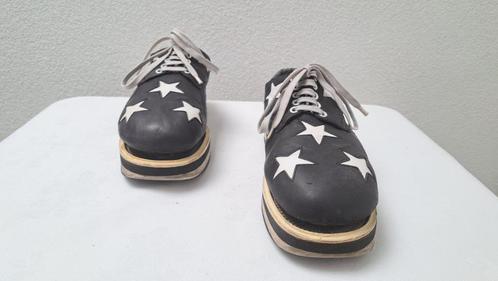 Zwart-witte “Stars and Stripes” Veterschoenen, Kleding | Heren, Schoenen, Gedragen, Overige typen, Overige kleuren, Ophalen of Verzenden