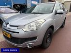 Citroën C-crosser 2.4-16V Dynamique 4WD 7prs. NAP + Boekjes, Auto's, Zwart, 4 cilinders, Bedrijf, Handgeschakeld