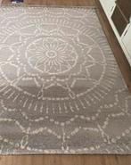 Vloerkleed grijs met motief 230x160, 150 tot 200 cm, Ophalen of Verzenden, Grijs, Rechthoekig