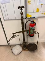 Weegschaal antiek apotheek medisch marmer, Ophalen of Verzenden